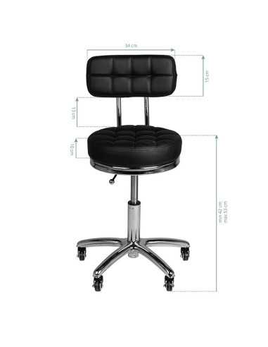 Associate Article 131987 TABORET KOSMETYCZNY AM-877 CZARNY