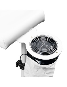 Aspirateur manucure  132428 AMORTISSEUR DE POUSSIÈRE POUR PÉDICURE AZZURRO F18A BLANC