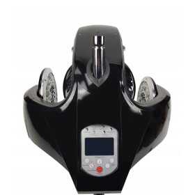 Casque climazon murale  infra quartz sur bras noir  2
