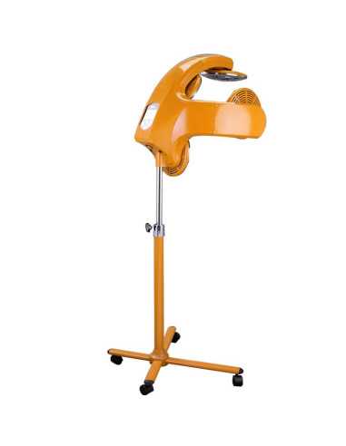 Capacete climazon de pé infra-quartzo laranja