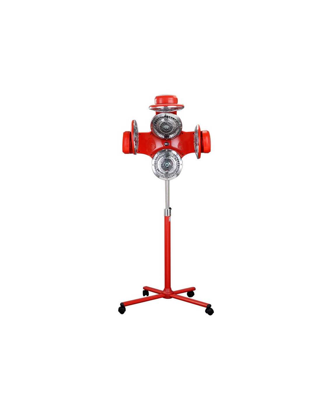 Climazon helmet on stand, red infrared quartz hairdressing helmet