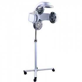 Casque climazon sur pied coiffure infra quartz blanc  2