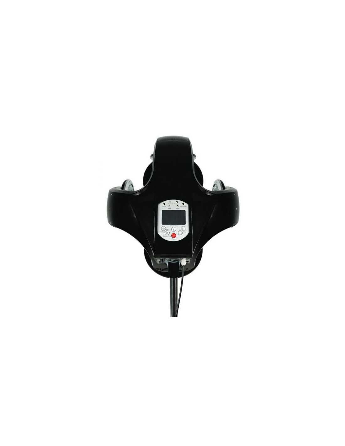 Climazon helmet on stand, black infrared quartz hairdressing helmet