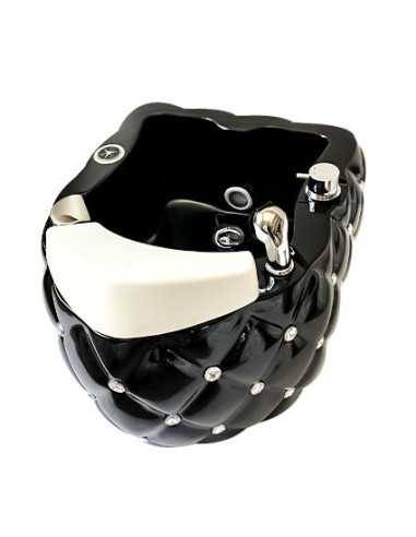 Fauteuil Pédicure Spa Massant 0036988 Bassine Bain Pieds Pédicure Noir Spa Diam