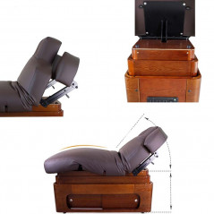 Table de massage SPA  HZ-3361A-5HM Lit de massage spa lola marron