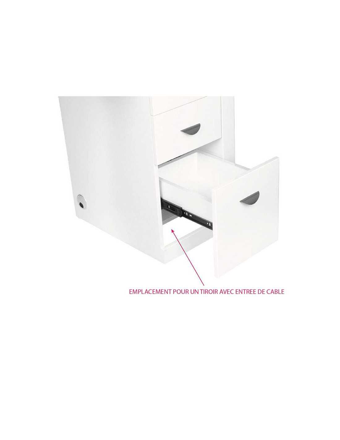 ALMA Professional Manicure Table Right Side
