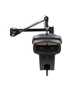 Steam helmet sauna hair wall mounted hairdressing silver black with active ozone