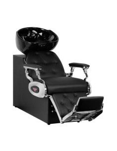 Bac a shampoing francesco noir 