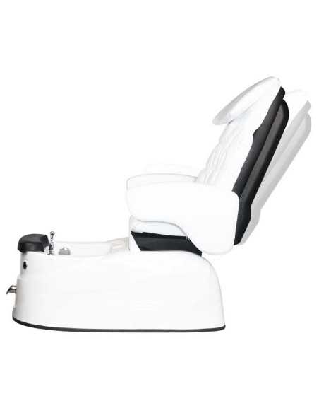 FAUTEUIL SPA PEDICURE AS-122 BLANC AVEC FONCTION DE MASSAGE
