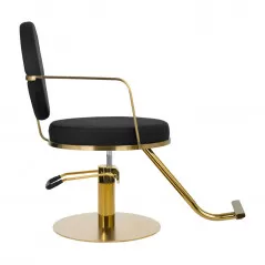 sillón de peluquería arras oro negro
