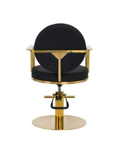 Arras black and gold hairdressing chair {attributes}