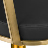 sillón de peluquería arras oro negro 