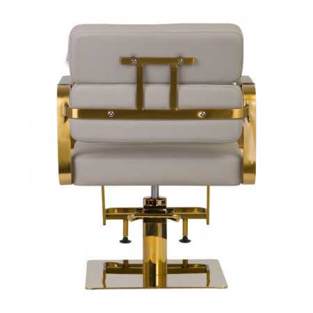 Chaise de coiffure porto gris or {attributes}