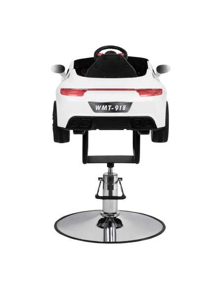 CHILDREN'S HAIRDRESSING CHILD CAR BABY WHITE 