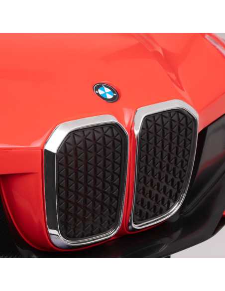 Sillón de peluquería infantil bmw car rojo 