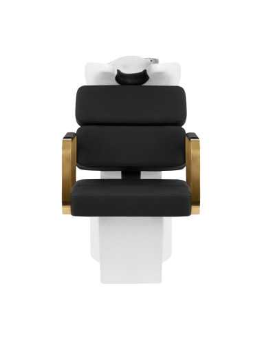 Bac à shampoing professionnel porto gold noir 