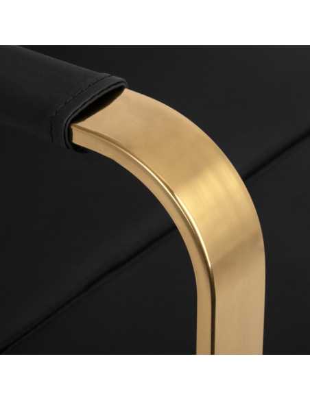 Professionele shampootray porto goud zwart 