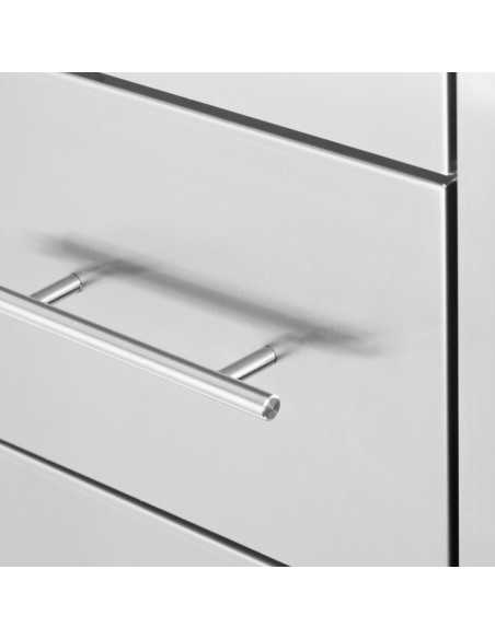 Console salon de coiffeur yr-9010 alu 