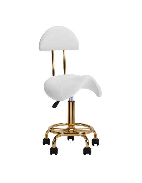 COSMETIC STOOL 6001G WHITE