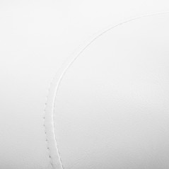 Tabouret roulettes 140907 Tabourets esthétiques 6001g blanc