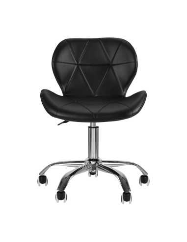 TABURETE KOSMETYCZNY QS-06 CZARNY