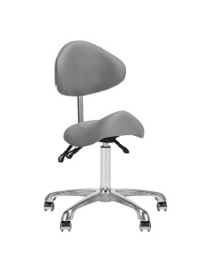 KOSMETYCZNY 1004 GIOVANNI SZARY STOOL