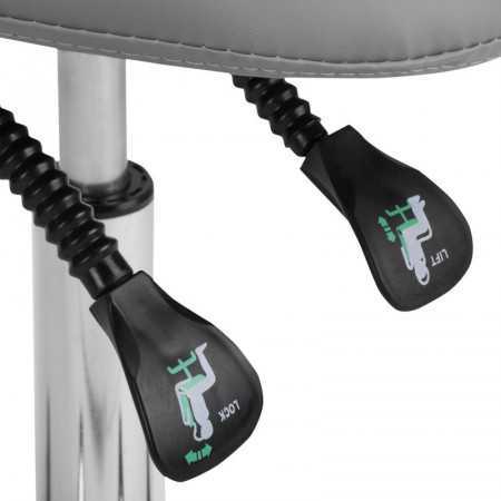 KOSMETYCZNY 1004 GIOVANNI SZARY STOOL