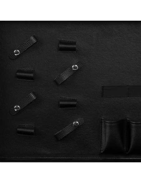 Valise de coiffure barber blanche et noire 