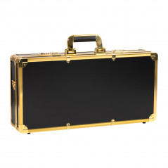Črno zlat brivski frizerski kovček 