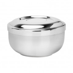 SHAVING CRUCIBLE BOWL H-24 METAL WITH A LID 