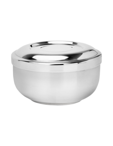 SHAVING CRUCIBLE BOWL H-24 METAL WITH A LID 