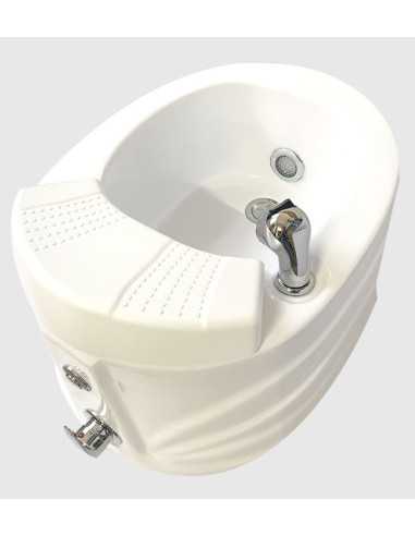 Pedicure foot bath basin 00997 Pedicure basin Foot bath spa venis white