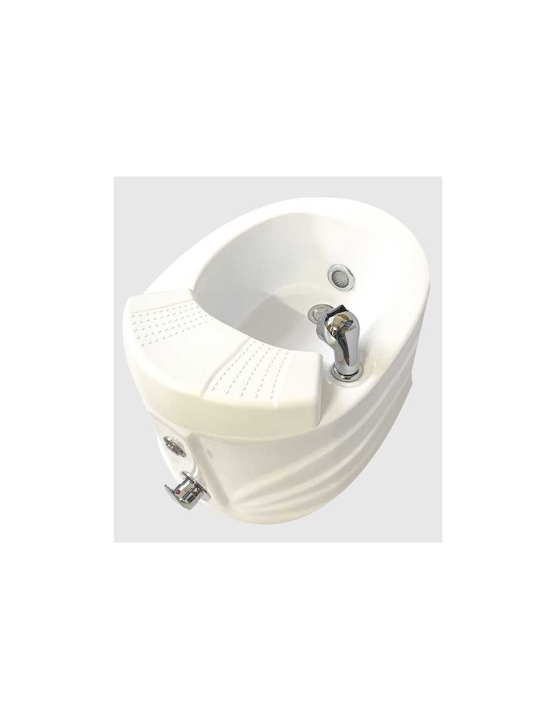 Pedicure foot bath basin 00997 Pedicure basin Foot bath spa venis white