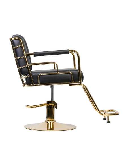 STYLING-SESSEL PRATO GOLD - SCHWARZ