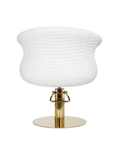 SILLÓN DE PELUQUERÍA GABBIANO VERSAL ORO BLANCO 