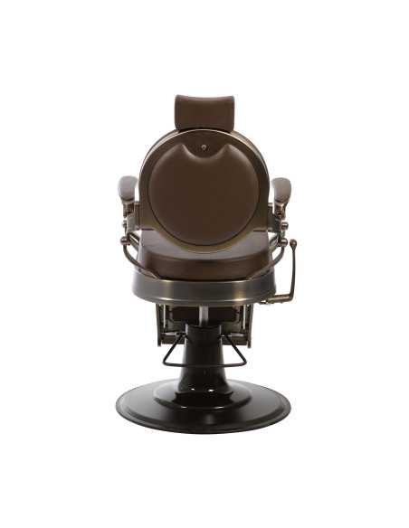 Cadeira de barbeiro vintage masculina Florence BRONZE BROWN 