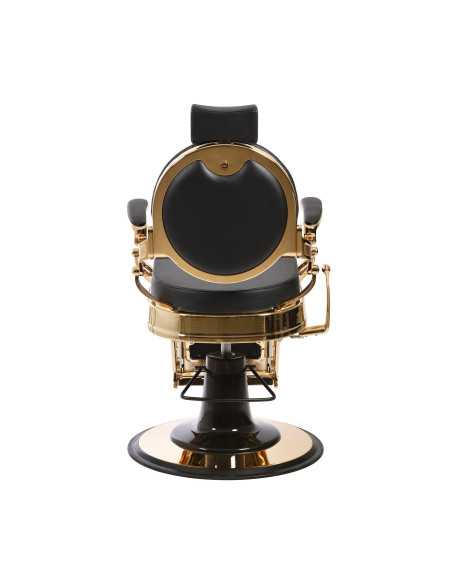 Fauteuil barbier vintage homme florence OR NOIR 