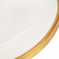 COSMETIC STOOL H4 GOLDEN WHITE