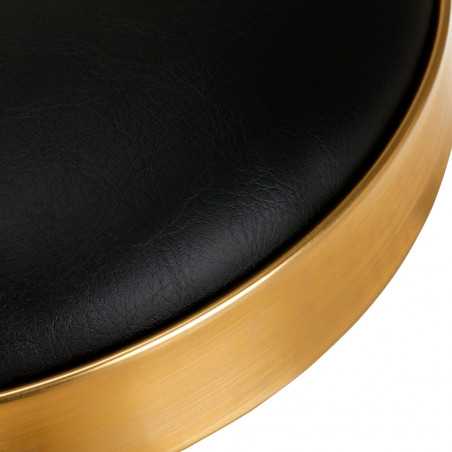COSMETIC STOOL H7 GOLD BLACK