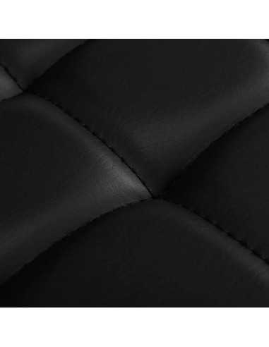 Stool with wheels 140263 Cosmetic stool for pedicure h13 black