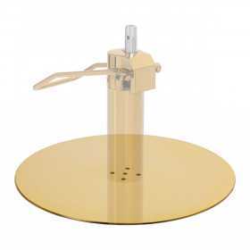 ROUND GOLD HAIRDRESSING CHAIR BASE L010 