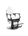 Fauteuil de barbier homme florence marron vintage 