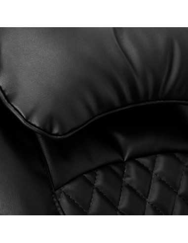 Pedicure Spa Massage Chair 142947 BLACK PEDICURE SPA CHAIR WITH BACK MASSAGE AND HYDROMASSAGE