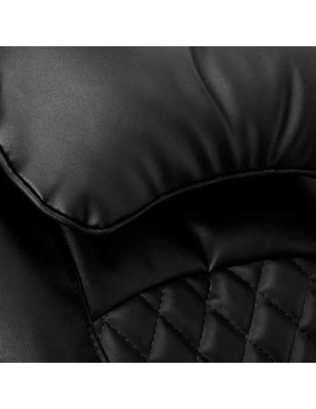 SILLÓN DE PEDICURA SPA AZZURRO 016C NEGRO CON MASAJE DE ESPALDA E HIDRO MASAJE