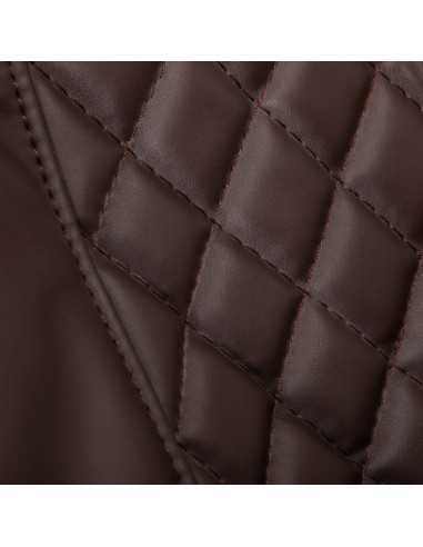 Pedicure Spa Massage Chair 142946 BROWN PEDICURE SPA CHAIR WITH BACK MASSAGE AND BROWN HYDROMASSAGE