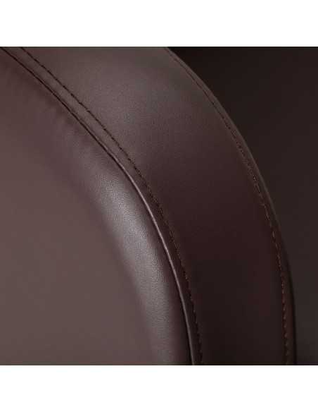 SILLÓN DE PEDICURA SPA AZZURRO 016C MARRÓN CON MASAJE DE ESPALDA E HIDRO MASAJE