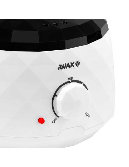 Aquecedor de Cera Branco IWAX DIAMOND 400ML 100W zx