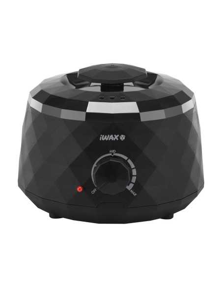 AQUECEDOR DE CERA IWAX DIAMOND 400ML 100W zx PRETO 