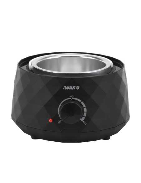 AQUECEDOR DE CERA IWAX DIAMOND 400ML 100W zx PRETO 