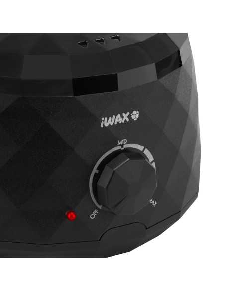 AQUECEDOR DE CERA IWAX DIAMOND 400ML 100W zx PRETO 